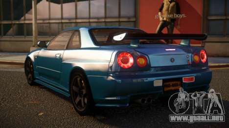 Nissan Skyline R34 Ezasimo para GTA 4