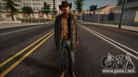 Hispanic Poko In a cowboy hat para GTA San Andreas