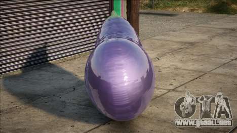 Eggplant Emoji Motorcycle para GTA San Andreas