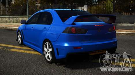 Mitsubishi Lancer Evo X Ruji para GTA 4