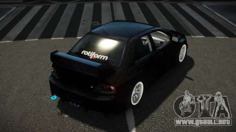 Mitsubishi Lancer Evo 8 Hulik para GTA 4