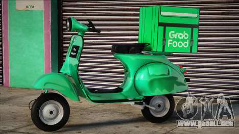 Vespa GrabFood Style para GTA San Andreas