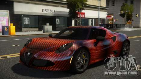 Alfa Romeo 4C Niroku S1 para GTA 4