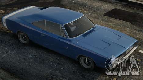 Dodge Charger RT 1970 Blue para GTA San Andreas