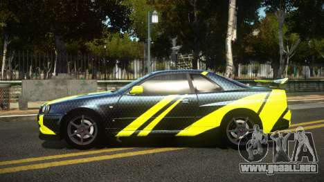 Nissan Skyline R34 Niohashi S1 para GTA 4