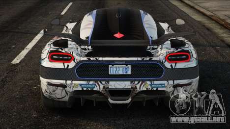 2014 Koenigsegg One1 Tun para GTA San Andreas