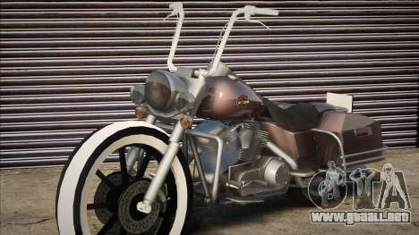 Harley Davidson Road King Big Wheel Bagger para GTA San Andreas