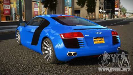 Audi R8 Ladur para GTA 4