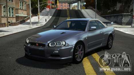 Nissan Skyline R34 Tufusa para GTA 4