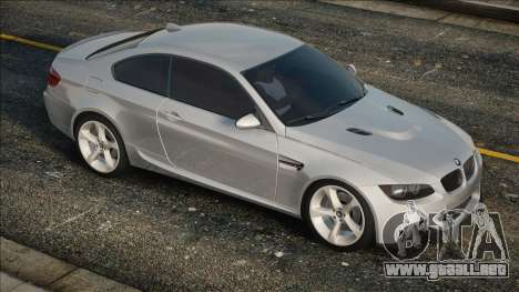 BMW M3 E92 White para GTA San Andreas