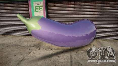 Eggplant Emoji Motorcycle para GTA San Andreas