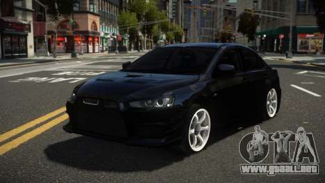 Mitsubishi Lancer Evolution X Lobuya para GTA 4