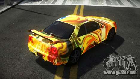 Nissan Skyline R34 Tufusa S13 para GTA 4