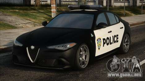 2017 Alfa Romeo Giulia Quadrifoglio - American P para GTA San Andreas