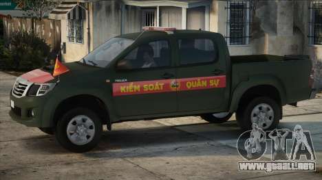 Toyota Hilux - Army para GTA San Andreas