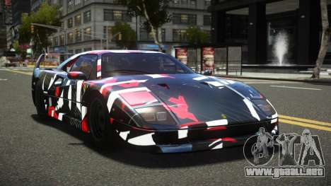 Ferrari F40 Thikorey S10 para GTA 4