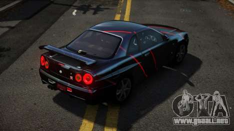 Nissan Skyline R34 Niohashi S9 para GTA 4