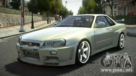 Nissan Skyline R34 Rikolas para GTA 4