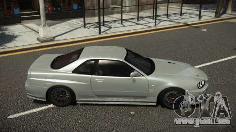 Nissan Skyline R34 Avunezro para GTA 4