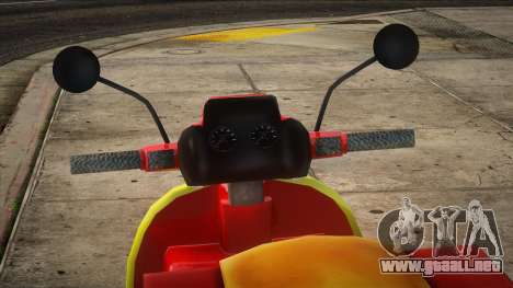 Faggio PizzaBoy HD para GTA San Andreas