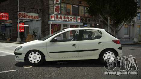 Peugeot 206 Lotra para GTA 4