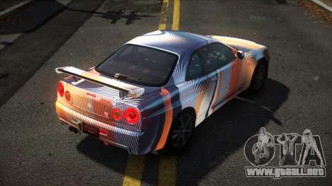 Nissan Skyline R34 Niohashi S13 para GTA 4