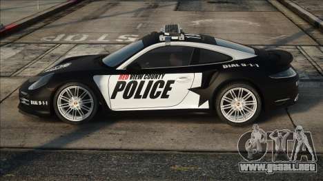 2014 Porsche 911 Turbo Police V1.1 para GTA San Andreas