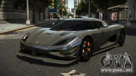 Koenigsegg Agera One Vugta para GTA 4