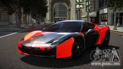 Ferrari 458 Tifrog S12 para GTA 4