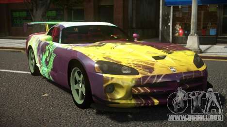 Dodge Viper Mukaso S13 para GTA 4