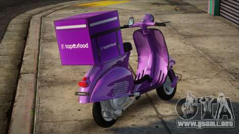 Vespa TapauFood Style para GTA San Andreas