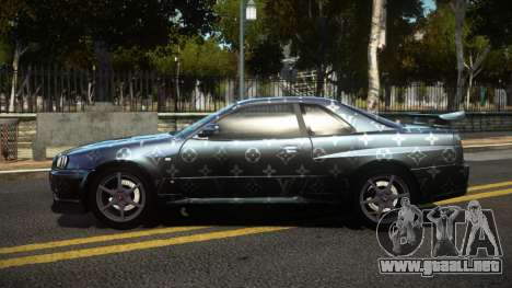 Nissan Skyline R34 Niohashi S5 para GTA 4