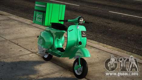 Vespa GrabFood Style para GTA San Andreas