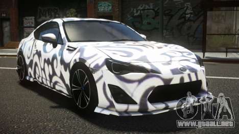 Subaru BRZ Tokillay S10 para GTA 4