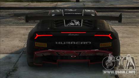 2015 Lamborghini Huracan Super Trofeo v1.1 para GTA San Andreas