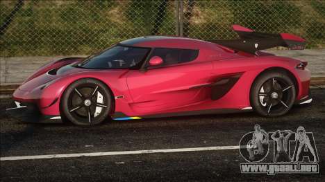 2020 Koenigsegg Jesko RED para GTA San Andreas