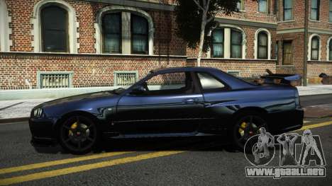 Nissan Skyline R34 Backil para GTA 4