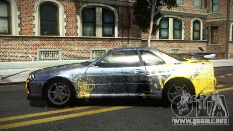 Nissan Skyline R34 Tufusa S8 para GTA 4