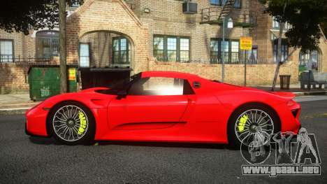 Porsche 918 Bushu para GTA 4