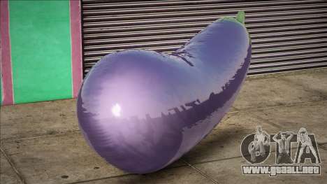 Eggplant Emoji Motorcycle para GTA San Andreas