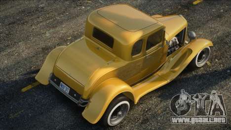 1932 Ford Model B DeLuxe 5W Coupe - Hot Rod para GTA San Andreas