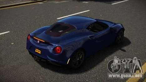 Alfa Romeo 4C Niroku para GTA 4