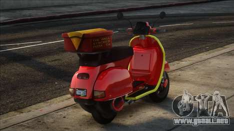 Faggio PizzaBoy HD para GTA San Andreas