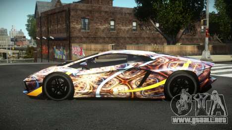 Lamborghini Aventador Bashider S1 para GTA 4