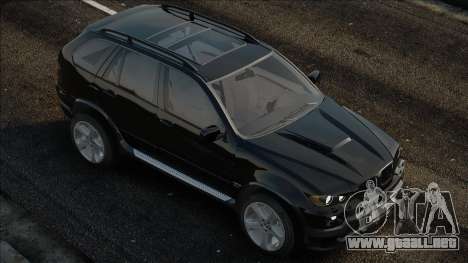 BMW X5 E53 Black para GTA San Andreas