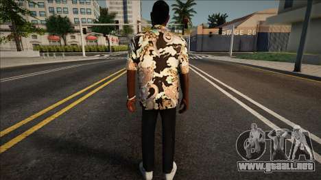 Jizzy en camisa para GTA San Andreas