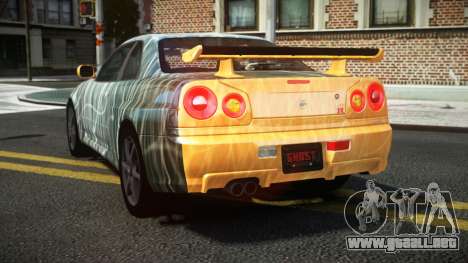 Nissan Skyline R34 Tufusa S5 para GTA 4