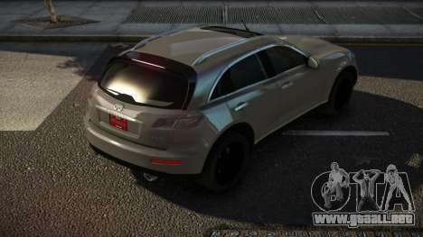 Infiniti FX45 Uzalio para GTA 4