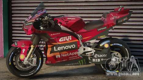 DUCATI Lenovo Team para GTA San Andreas