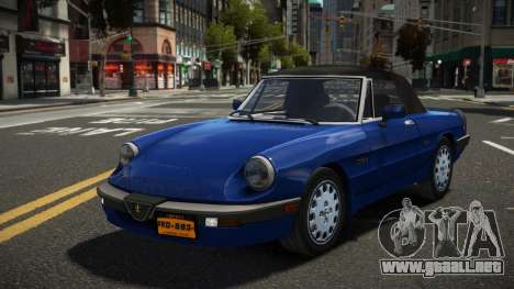 Alfa Romeo Spider Grahu para GTA 4